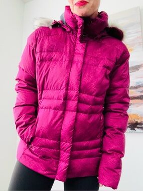 COLUMBIA Mercury Maven IV Down Jacket NWT - Pink / Dusty Purple - Size XL